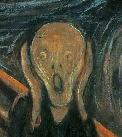 The Scream, by Eduard Munch